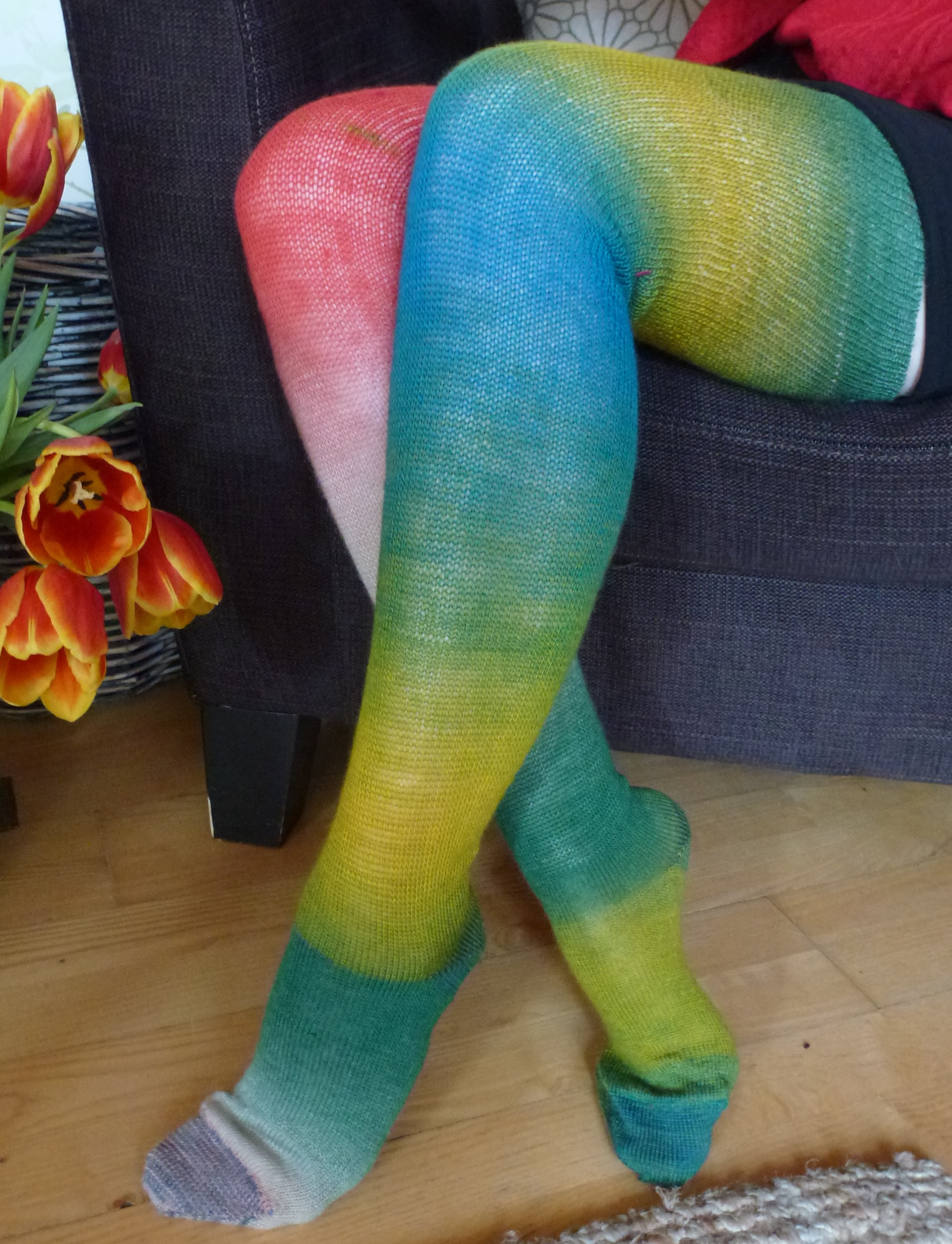 Steampunk Knee Socks Stockings Long Socks_Leggings_2.jpg